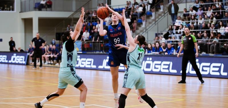 XXXIV BETERA-чемпионат Беларуси среди женских команд. Победу в первом матче одержала «Олимпия»